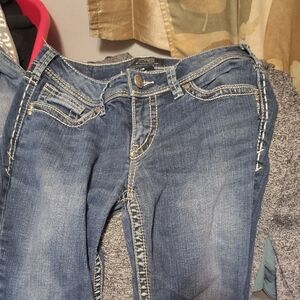 Silver Jeans Women's Classic Blue Skinny Jeans